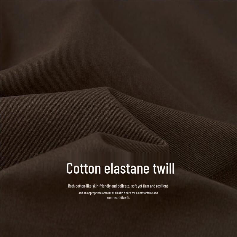 Giordano Men's Pleated Tapered Business Casual Stretch Pants