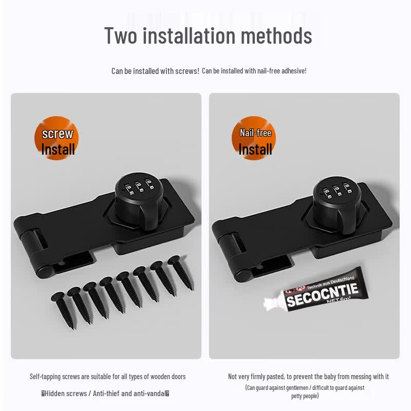 Honggong Punch-Free Password Lock