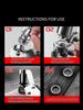 6mm / 10mm Eyelet Pliers Kit Tools Portable Hand Press Metal Grommet Hole Punch Plier for Leather Canvas Clothing DIY Tarp Ring