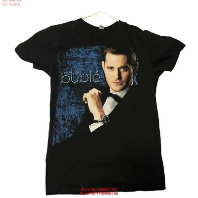 Michael Buble World Tour T Shirt Cotton Classic All Sizes T245 Vintage Top For Everyday Wear Graphic Versatile Soft