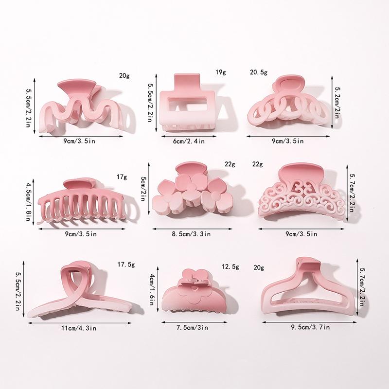 Cherry Blossom Hair Clip Frosted Grab Clip Fresh Versatile Shark Clip Pan Hair Grab Jewelry