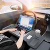For Tesla Model 3/Y Front Seat Tri-Fold Folding Tray Table Multifunctional Car Laptop Desk Portable Work Station