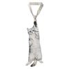 3D Cat Cat-shaped Unisex's Tie Animal Pattern Novelty Kitten Necktie Lifelike Satin Fabric Creative Neck Tie For Party Wedding