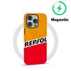RR-Repsol Motorrad Kühl Handyhülle Magnetisch Für IPhone 16 15 14 13 12 11 Pro Max X XR XSMax 7 8 Plus Glänzende Folie Harte PC-Abdeckung