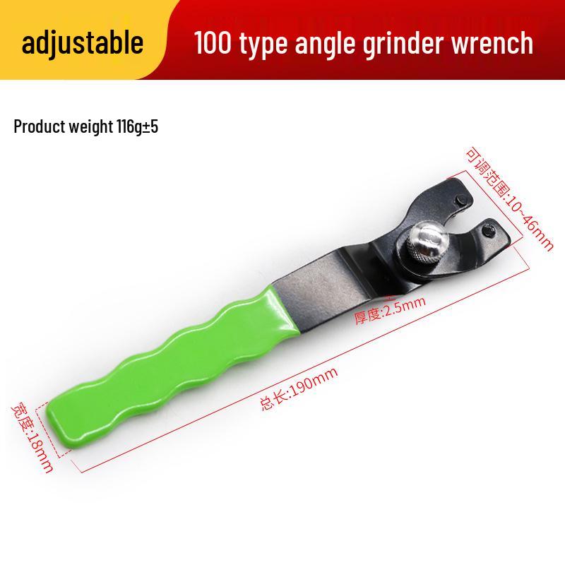 

Universal Detachable Wrench Set: Complete Thickened Angle Grinder & Cutting Wrench Tools