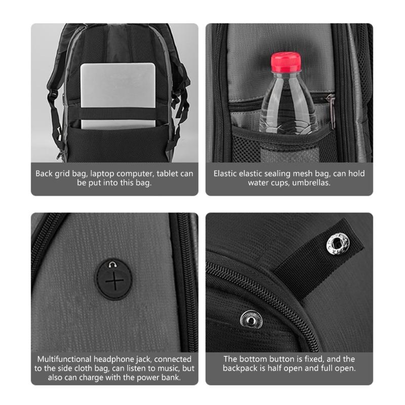 Für Air 3 Hülle Wasserdichte Harte Tragetasche Tragbare Reise Drohnen Tasche Rucksack Controller Hülle Zubehör