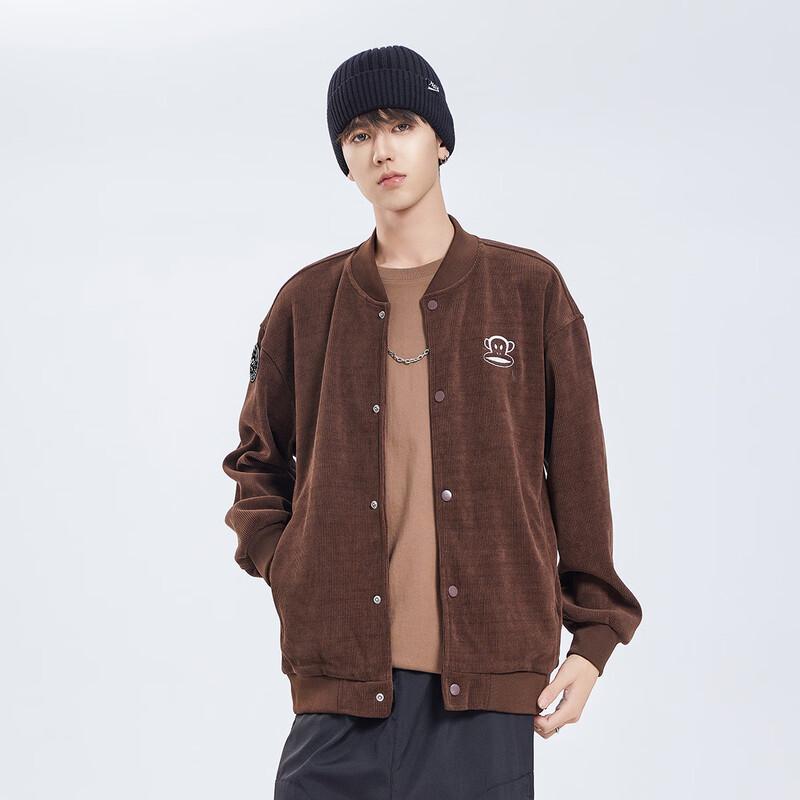 Paul Frank Men s Corduroy Casual Baseball Jacket 3XL