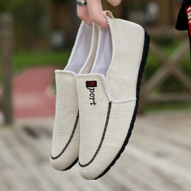 Fashion Casual Shoes for Men Alphabet Flat Sneakers Breathable New In Legitimate Promotion Fashion 2025 Man Shoe Adults Trend Deals Work