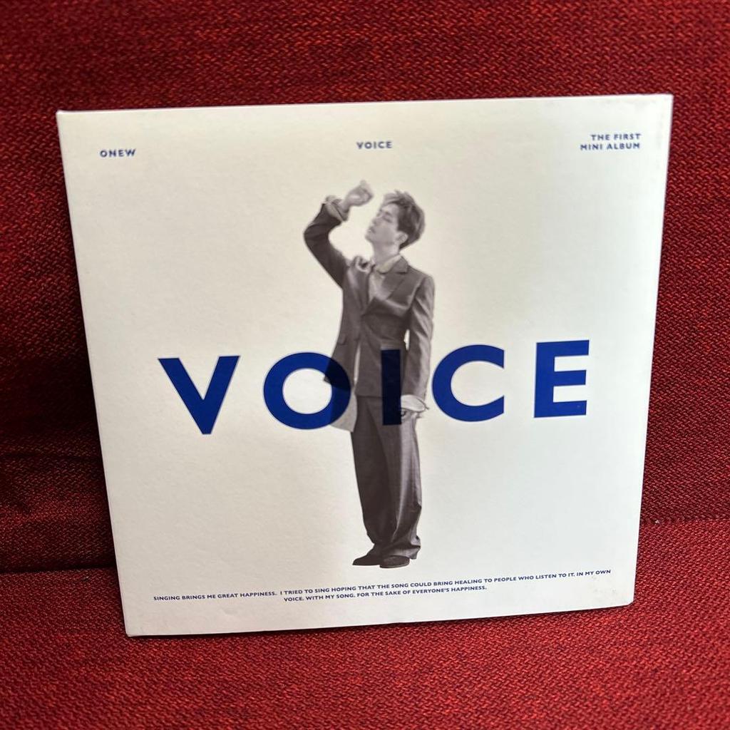 [USED] SHINee ONEW VOICE Mini Album with Photo Card