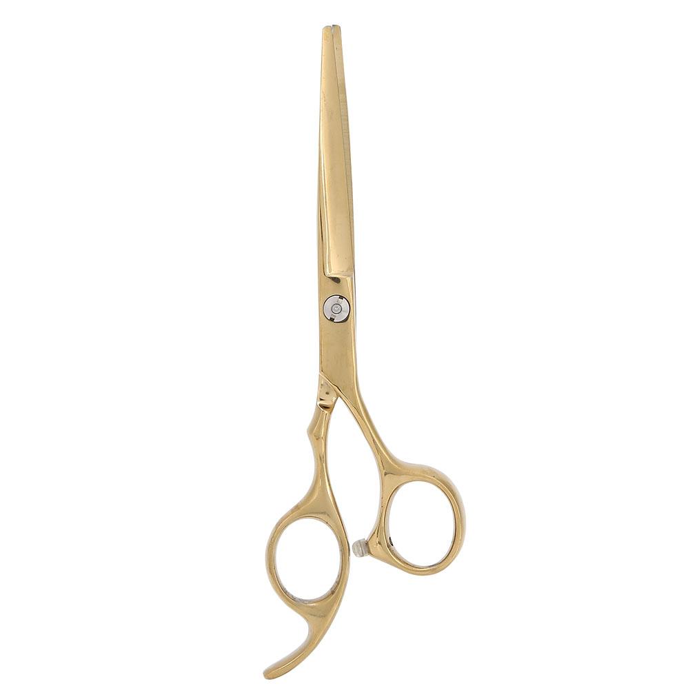 Hairdressing Scissors Set Thinning Haircut Scissors Knife Comb Hair Styling Tool Gold