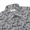 RENOMA Black Flower Print Short Sleeve Shirt [rpusg1274 Bk]
