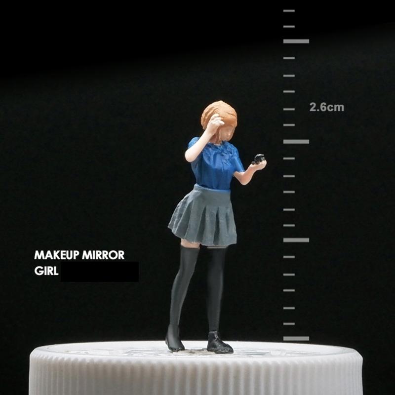 Detailed Miniature Resins Collectibles 1/64 Scale Handcrafted Figures Perfect For Model Train Layouts And Dioramas