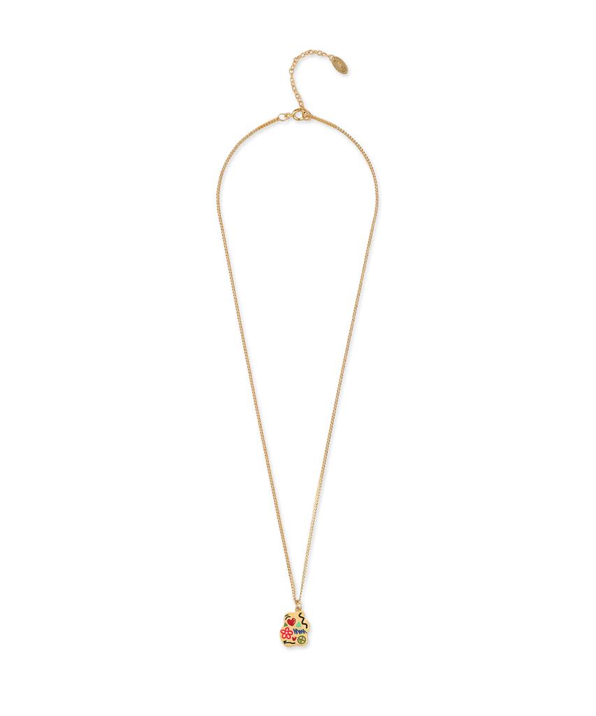Nonenon Mini Doodle Nec Silver925(18K Gold Plated)