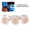 3 Types 100pcs Silicone Semi Permanent Tattoo Ink Ring Cup for Pigment Holder