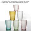 Acrylic Drop-proof Cup Set Multi-Colored Stackable Beer Mug For Home Restaurant Party Drink Juice Coffee Tea Water
