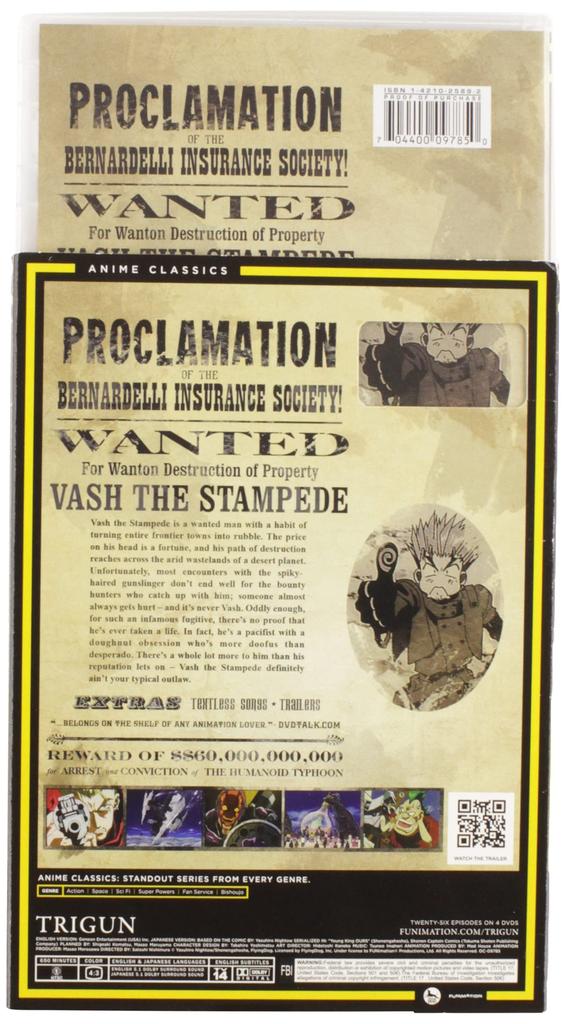 Complete Series Classic Trigun - [DVD] [Import]