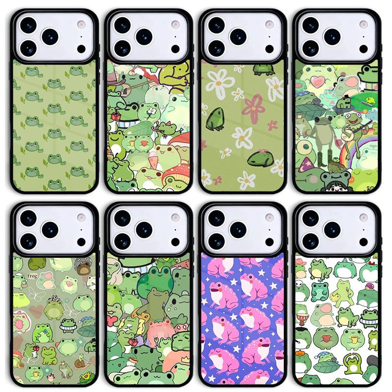 Custodia per Telefono Cellulare Animali Rana per IPhone 17 AIR 16pro Max 15 14 13 12 11 Copertura Bumper