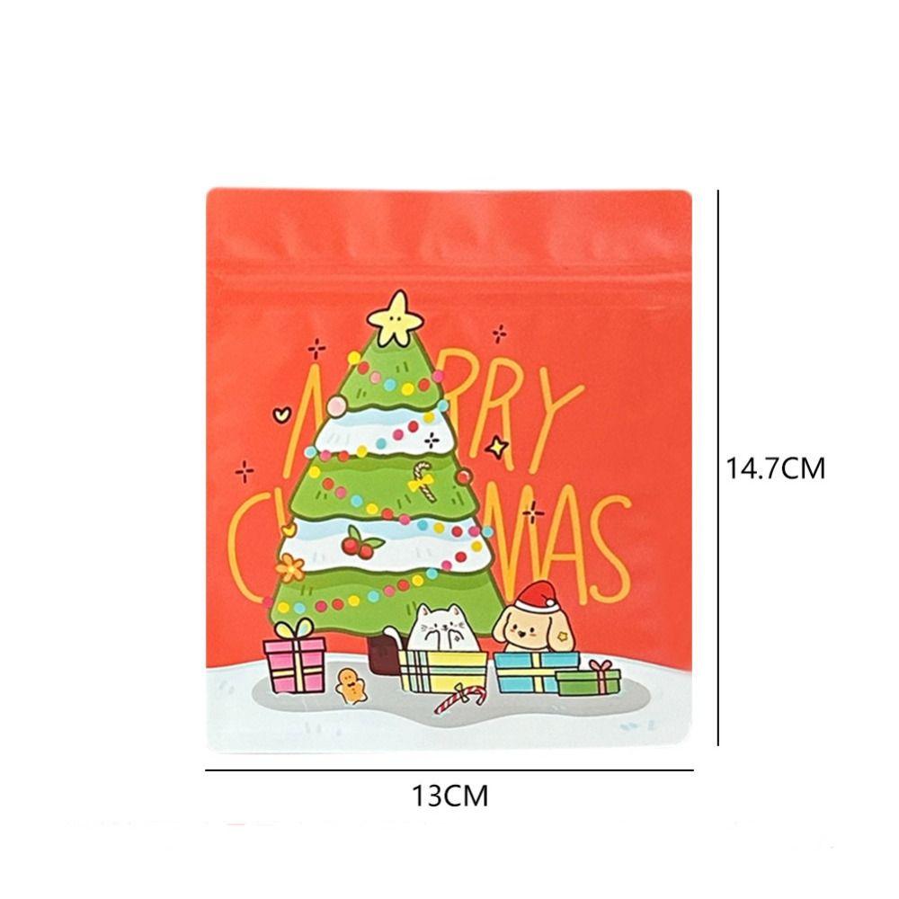 10Pcs Puppy Packaging Bags Cute Cartoon Self Sealing Pockets New Zip-lock Bag  Biscuit