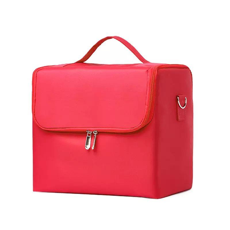 

Large Capacity Makeup and Microblading Cosmetic Bag червоний