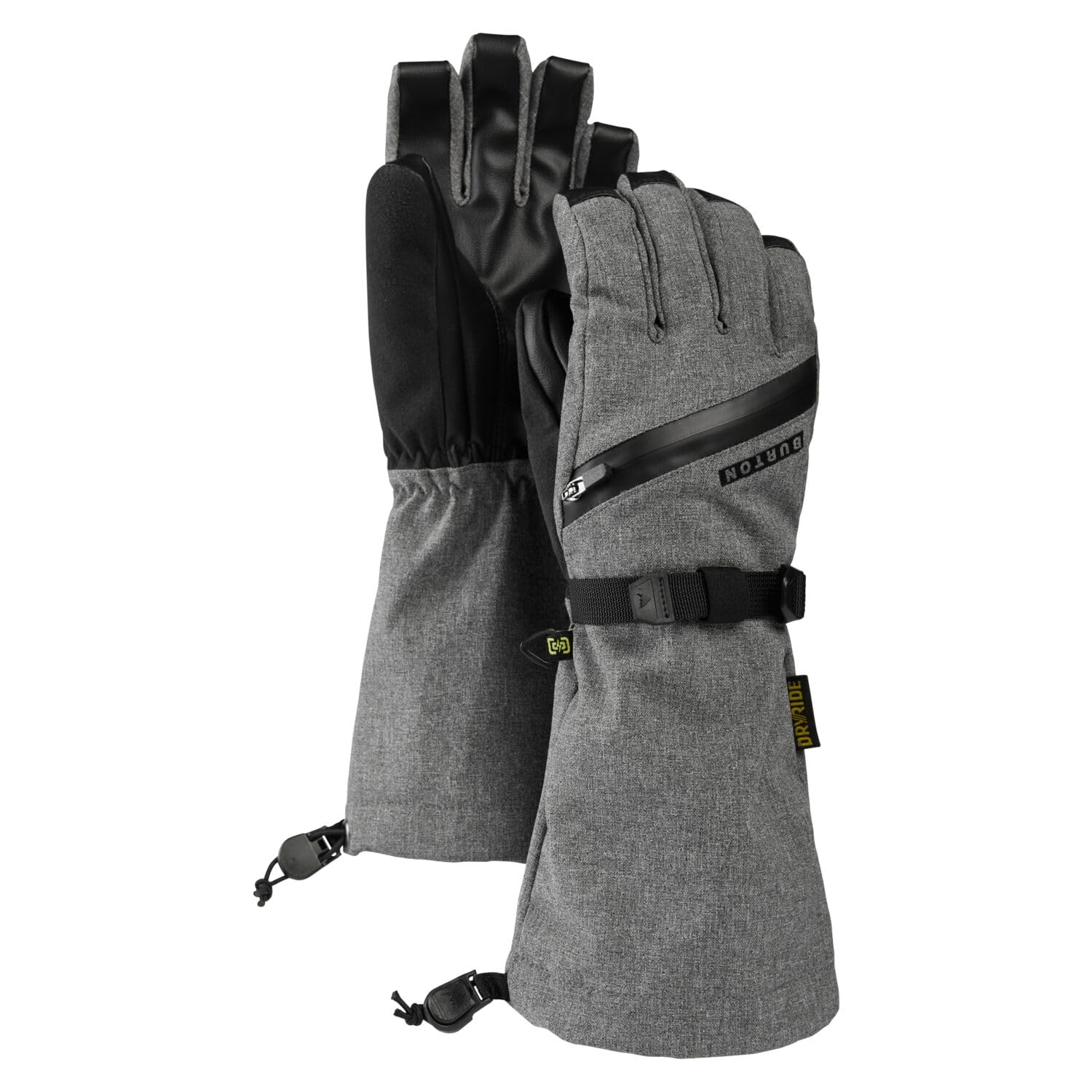 

Burton Snowboard Vent Gray Heather Kids Gloves, 2024-2025 Model, Medium,