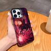 J-Jujutsu Y-Yuji I-Itadori-JKYI Phone Case For iPhone 17,16,15,14,13,12,11 Plus,Pro Max,XS,Colored Silver Plated Inside Cover