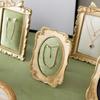 Vintage Jewelry Display Stand Photo Frame Necklace Earrings Display Rack Counter Ring Storage Rack Live Streaming Shooting Props