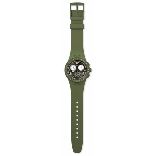Swatch NOTHING BASIC ABOUT GREEN SUSG406 watch, green