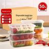 HANDUNYOU Einweg durchsichtige Meal Prep Behälter