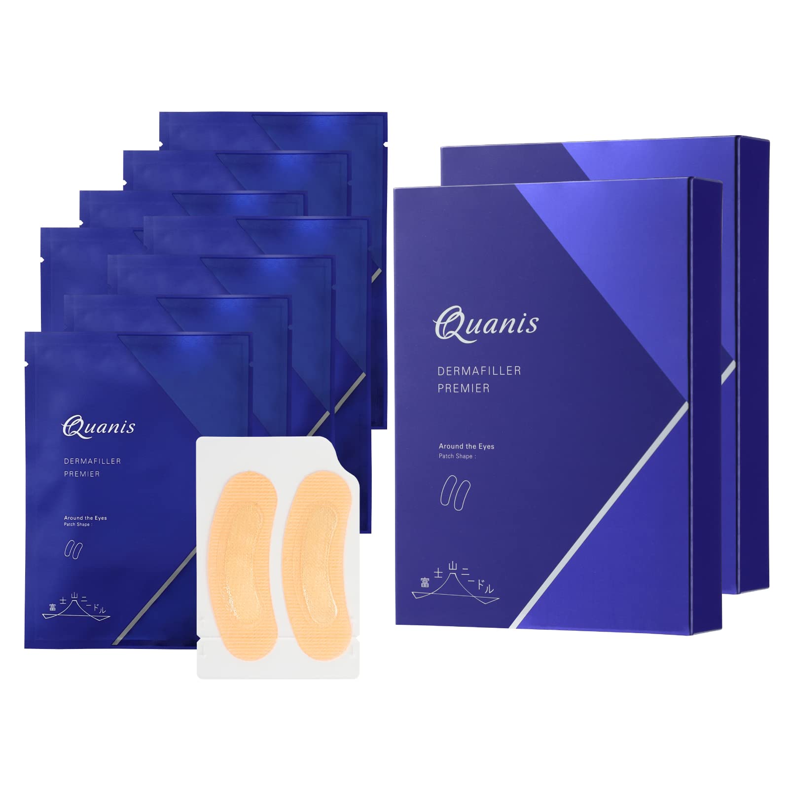 

Quonis Dermal Filler Premier 8 доз листов x 8 микроигл иглы ушко вокруг под унисекс гиалуроновая кислота [Официальный] (2 сумки) [Высокая плотность
