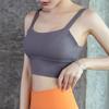 Women's Shockproof Sports Bra - Summer Yoga Top with Stylish Back Design for Running and Fitness