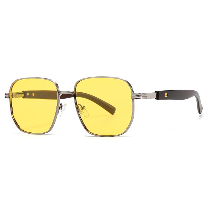 Popular  Sunglasses For Men European And American Street Style Instagram Influencer Model Square Sunglasses 140105