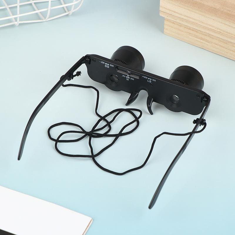 1Pcs Fishing Glasses 3X28 Anti-Glare Increase Clarity Magnifier Glasses Style Outdoor Fishing Optics Binoculars Telescope Newest