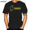 Hammer Unisex T-Shirt Bowling Shirt Etikettenlos Schwarz Orange