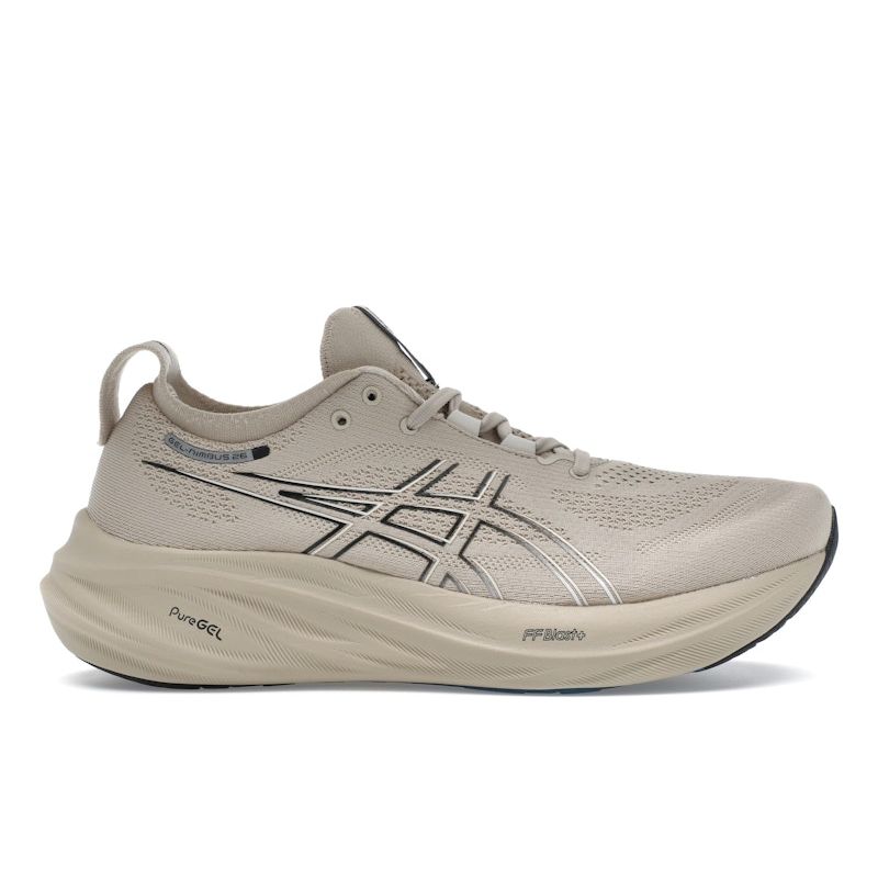 

ASICS GEL-NIMBUS 26 Feather Grey Black Men s Running Shoes SKU:1011B794-021 EU 42