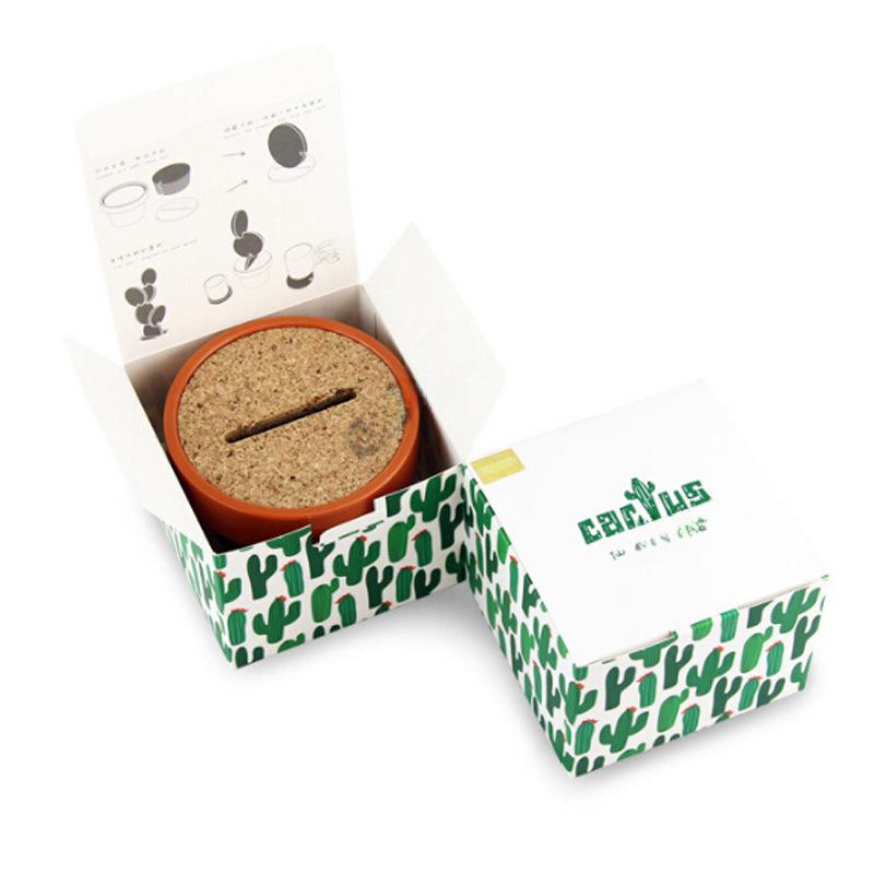 Creative DIY Cactus Coaster: Non-Slip Insulation Tea Mat & Multifunctional Desktop Ornament