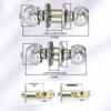 Songge Stainless Steel Spherical Door Lock