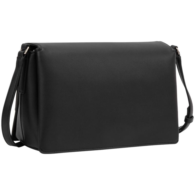 New CALVIN KLEIN Synthetic Material Shoulder Bag Women's Space Black 4F3006G-BAE
