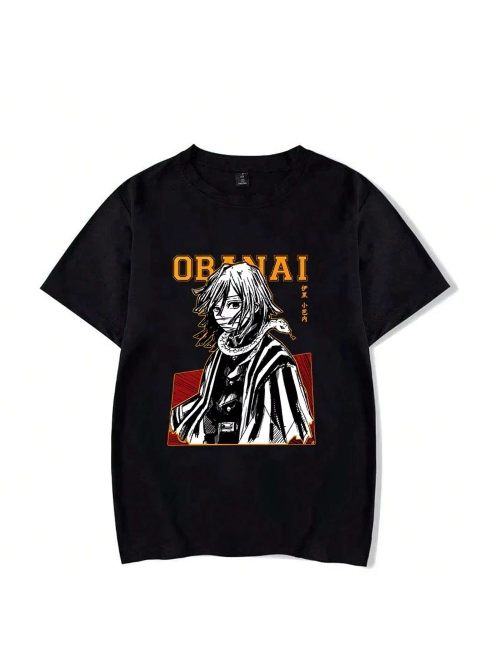 New Anime Ehei Aubanai 2025 Summer Two Yuan Printed Fashion Crewneck Loose Casual Interesting Graphic Top T-Shirt S разноцветный