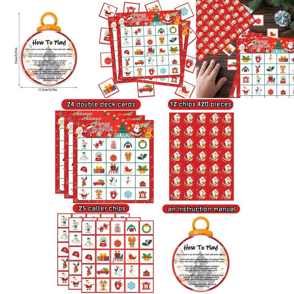 Festive Christmas Snowman Bingo Game With Paper Cards And Play Instructions For Kids