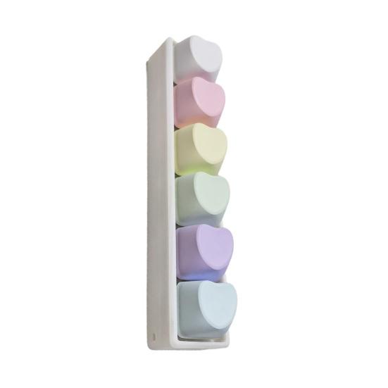 Stress Relief Button Toy Keyboard Fidget Toy with Crisp Clicking Sound Lightweight Portable Anxiety Relief Keychain Focus Aid Toy