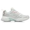 Li Ning Abrasion Resistant Slip Resistant Lightweight Low Top Running Shoes Women's White Pink ARLQ004-5