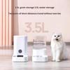 Pet Gravity Water Dispenser Large Capacity Unplugged Cat Dog Freshness Automatic Food Refill Feeder