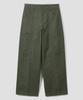 AGOD Side Cut Pocket Peachskin Cotton Pants [Light Khaki]