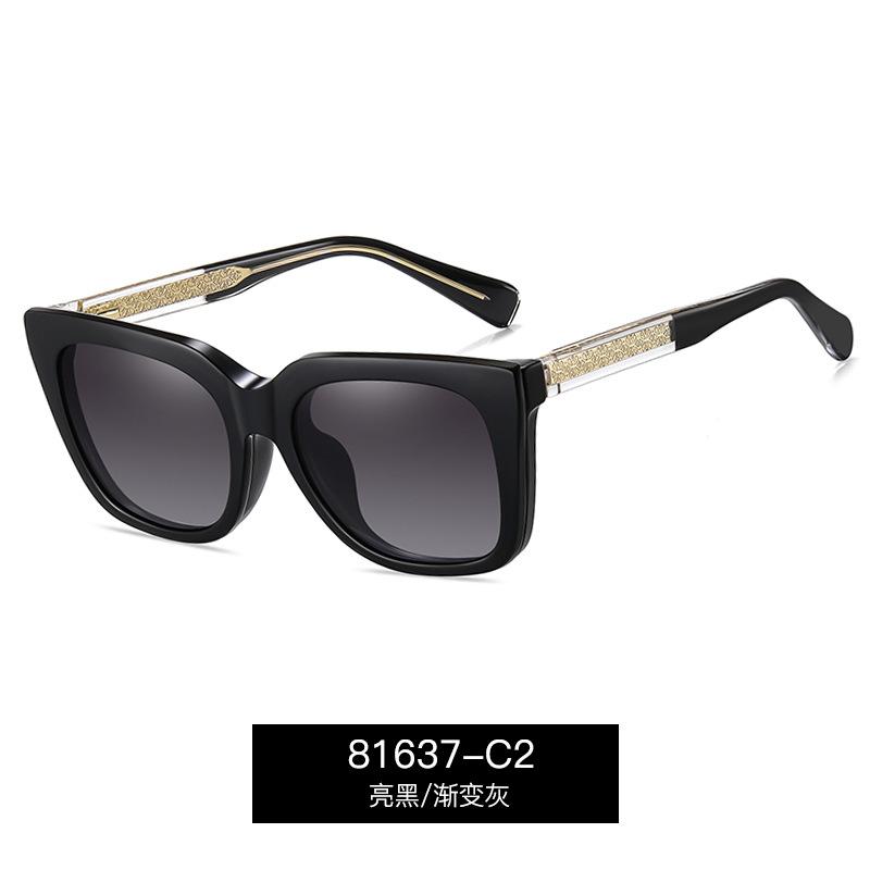 

Luxury Myopia Glasses Blue Light Filter Polarized Sunglasses Square Leopard Prescription Glasses With Magnetic Sun Clip Ons -1.5 0