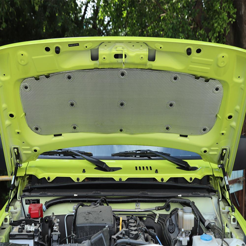 Schalldämmende Baumwolle für Suzuki Jimny JB64 JB74 201 2022 2023 Motorhauben-Dämpfungspolster innen