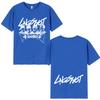 Korean Kpop Hip Hop Group Lngshot Tshirt Summer UNISEXs Womens Harajuku Cotton Informal Tshirt Street Clothing