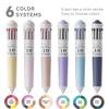 Macaron 10 in 1 Colored Ballpoint Pens 28/60 Colors 0.8mm Smooth Writing Drawing Retractable Ballpoint Pen for School Party Gift