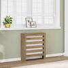 Radiator Cover Artisan Oak 78 x 20 x 82 cm Wood Based Material