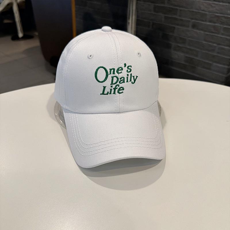 

Tide embroidery baseball cap travel casual cap men and women spring and summer new sun hat Adjustable