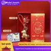 2026 Year of the Horse Solid Gold Keychain - Zodiac Horse Pendant for Corporate Gifts In Banking and Insurance Sectors